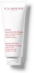 Clarins Hand & Nail Treatment Cream 100ml | Nourishing Moisturiser for Dry Hands & Strengthening Nails | Anti Aging | Non Greasy