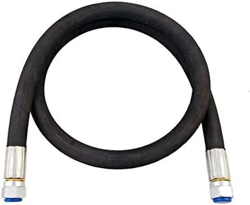 Magister Hydraulics Hose Assembly 1/2" JIC Female Swivel, 18" long Hydraulic Hose 2 Wire Braid