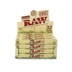 RAW Organic Hemp size 1 1/4 Pre Rolled Cones - 32 Pack