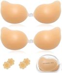 Hairao 2 Pack Sticky Bra, Strapless