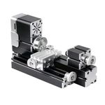 ZHRUI All-metal Miniature Lathe 36W 20000rpm Didactical Mini metal Lathe Machine for Hobbyist Woodworking Craft