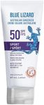Blue Lizard Sport SPF 50 Mineral-Based Sunscreen Lotion - SPF 50, Broad Spectrum UVA/UVB, Water Resistant (Up to 80 Minutes) - 89 mL