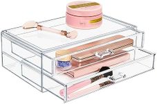 Sorbus Acrylic Drawer Organizer 2 D
