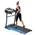 Merax Electric Folding Treadmill Easy Assembly Fitness Motorized Running Jogging Machine With Speakers For Home Use, 12 Preset Programs