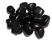 Schmick Big Black Pebbles Stones for Garden Decor, Fountain, Lawn. Fish Tank Aquarium Decorative Pebbles Stones - Home Decor Pebble Stones - Large - 30 mm to 60 mm (2.9 Kgs)