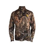 HOT SHOT Men’s Camo 1/4 Zip Performance Shirt, Mo Country Dna, X-Large