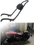 NANSENJPMP Motorcycle 24” Passenger Backrest for Indian Bobber, Rear Sissy Bar for Indian Scout Bobber Bobber Sixty Bobber Twenty Rogue (2018-2024)