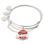 Alex and Ani Holiday Expandable Bangle for Women, Christmas Charms, Shiny Finish, 2 to 3.5 in, One Size