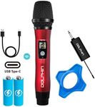 Dolphin 2023 New MCX11 UHF Wireless Microphone - USB-C Rechargeable, 50 Channels, Anti-Interference Technology