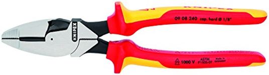 High Leverage Lineman's Pliers Head 1000V Insulated