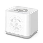 Dreamegg White Noise Machine, D8 White Noise Machine Baby Kids Adults, White Noise Sound Machine with 21 Soothing Sounds Therapy for Sleeping Nursery Home Office Travel Gift, Timer, Memory Function