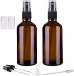 Hydior Amber Glass Spray Bottles fo