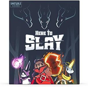 Unstable Unicorns, Here To Slay, Card Game, Ages 14+ , 2-6 Players, 15-90 Minutes Playing Time