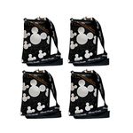 Disney Mickey Mouse Lanyard 4 Pack Silver