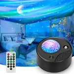 ibell LED Star Projector Night Light, 3 in 1 Aurora Galaxy Projector with White Noise Soothes Sleep & Timer & Remote Control for Kids Adults Gifts Party Bedroom Decor