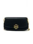 Tory Burch 138772 Britten Convertible Crossbody Bag in Black, Black