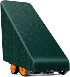 PATIO PLUS Outdoor Lawn Mower Cover ,Lawnmower Cover Waterproof, Windproof, Anti-UV, 67 x 191 x 110 cm (Green)
