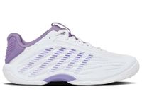 K-Swiss Womens Hypercourt Express 3 Tennis Shoe, White Purple Haze Lunar Rock, 6.5 UK