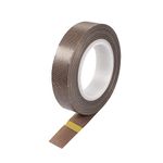 uxcell 15mm PTFE Coated Fabric Tape Brown High Temperature Tape for Vacuum,Hand and Impulse Sealers Adhesive Tape 10m/32.8ft