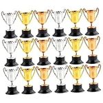 18pcs Basketball Soccer Trophies Al