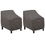 Classic Accessories 55-422-015101-2PK Ravenna Patio Deep Seat Lounge Chair Cover (2-Pack)