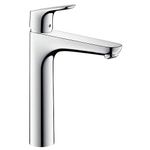 hansgrohe Focus Basin Mixer Tap 190 with pop-up Waste, Chrome, 31608000