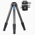 Leofoto LS-364C & LH-40 Tripod & Ball Head.Kit Travel Tripod 4 Section Ranger Series Carbon Fiber with Bag