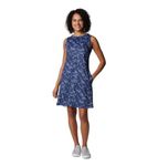 Columbia Women's Freezer Tank Dress, Nocturnal Winding Waters, XX-Large