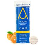 1Above Anti Jet Lag Flight Drink, 25-Hour Pack (10 effervescent tablets)