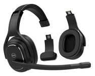 Rand McNally ClearDryve 220 Premium 2-in-1 Wireless Headset for Clear Calls with Noise Cancellation, Long Battery Life & All-Day Comfort