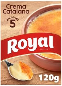 Royal Crema Catalana, Preparado en Polvo 5 raciones, Pack 120 g