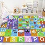 Capslpad Kids Rug for Learning ABC 