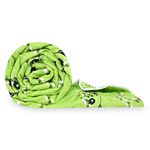 Divine Casa 120 GSM Cotton Single Bed Comforter | Soft & Lightweight Reversible All-Season Blanket | Cozy & Breathable Bedding for Adults | 230x 145 cm, Paradise Green