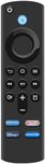 Replacement Voice Remote Control (3nd GEN) Fit for Smart TVs Stick(2nd Gen, 3rd Gen, Lite, 4K), Fit for Smart TVs Cube (1st Gen & 2nd Gen), and Fit for AMZ Smart TVs Stick