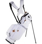 Sun Mountain 2023 Mid Stripe Golf Stand Bag (White)