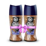 Sleepy Owl Instant Coffee Powder Jar Combo|100% Arabica Beans|Original Flavour|Freeze Dried| Pack Of 2|Makes 50 Cups Each|Rich & Smooth|Premium Cafe Style Hot Or Cold Coffee At Home,1.1 Kilograms