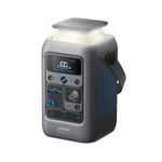 Anker SOLIX C300 DC Power Bank Station, Outdoor 288Wh Portable Power Station, LiFeP04 Battery, 300W Solar Generator, for Camping, Traveling, and Emergencies (No Wall Charger Included)