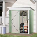 UDPATIO Metal Shed 5x3 FT Outdoor S