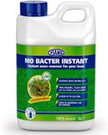 Viano Mo Bacter Instant Moss Remover For Lawns, 100% Natural Organic-Based, Pet Safe, Child Safe, Wildlife Safe, 1 x 2-Litre Pack