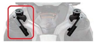 Sea-Doo OEM Left Hand Cup And Rod Holder for RXT, RXT-X, GTX, WAKE PRO (2018 and up), Fish Pro (2019), Explorer Pro, FishPro Sport & Trophy, 295100948