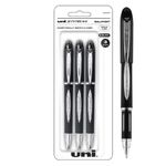 uni-ball Jetstream Rollerball, Stick Roller Ball Pen Bold-1.0mm, 3-Carded, Black Ink (33928PP)