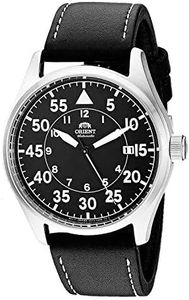 Orient Men's 'RA-AC0H' Pilot Style Japanese Automatic/Hand-Winding Sports Watch, Black, Japanese