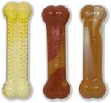 Nylabone Flavor Frenzy Power Chew Triple Pack Chicken, Corn & Ice Cream Sundae Small/Regular (3 Count)