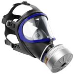 Dräger Full Face Respirator Mask X-plore 6300 + ABEK2 P3 RD 40mm Filter NA TO - Gas Mask for Pros in Industry Oil & Gas, Mold, Lab, Airbrush - Respirator Mask for Chemical Fumes Spraying and Dust