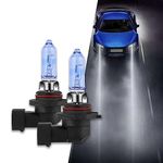 HAOBO 2PCS 9005 HB3 Halogen Light Bulb, High-Performance Halogen Car Light Bulb, Low Beam and Fog Replacement Bulb Universal Car Accessories Automotive Light Bulb Fits for Most Car