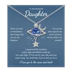 YSSHIN Daughter Necklace Daughter Gifts from Mom, Birthday Christmas Gifts for Daughter Bonus Daughter