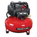 PORTER-CABLE Air Compressor, 6-Gallon, Pancake, Oil-Free (C2002)