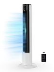 Climatik Tower Fan 43-inch XL, Bladeless Internal Oscillation with 3 Speed Settings With Remote Control, 7-hour Timer, 3x Cooling Modes Regular, Natural Breeze & Night Mode