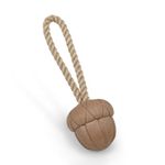 Petface Acorn on a Rope Dog Toy (Pack of 1)