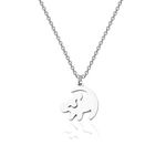 FOTAP The Lion King Inspire Gift Simba Necklace Lion King Gift Valentine's Jewelry